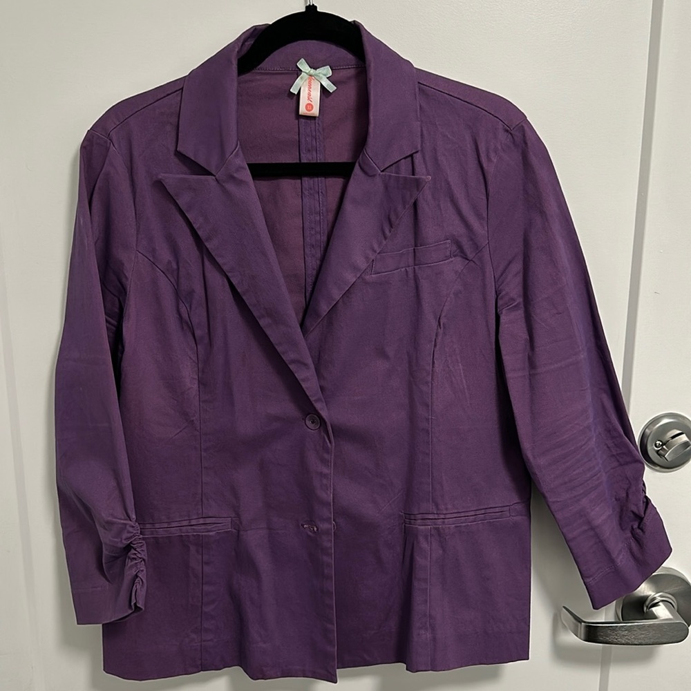 DownEast purple blazer, used a few times - great condition XL (44)